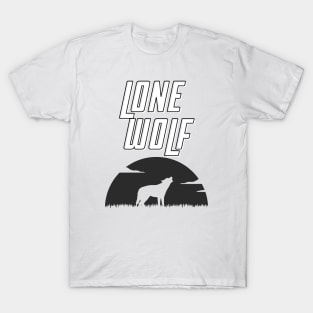 Lone Wolf Black T-Shirt